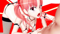 Nasty 3D skinny Slut sucks dick and licks ass of her boyfriend