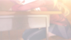 Sweet redhead schoolgirl in black stockings ride a huge cock