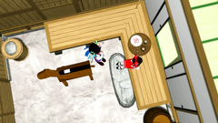 Animated brunette bound lesbian girlfriend