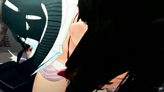 Kinky Guy demon with tentacles fucks pretty teen in merto