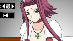 Babe On Bed : Redhead hentai whore in sexy lingerie