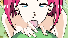 Horny Toad : Frog-Prince rinse dick in the mouth of sexy whore