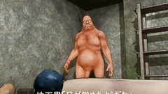 Nasty 3D hentai monster fucks young cutie in doggy style position