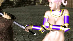 Cum fills the mouth and pussy of a gorgeous 3d maiden