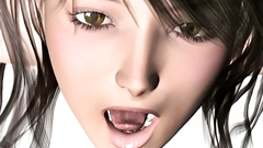 Flexible brunette maiden is deeply banged into her tiny holes