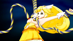 Sexy blonde maiden gets fucked by a dominating tentacle moster