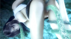 Double and triple penetration of a stunning 3d maiden