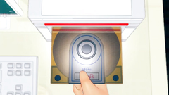 Sweetie in sexy blue stockings gets fucked by a horny male