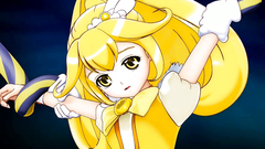 Stretching of a tiny hole of an amazing blonde 3d hottie