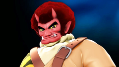 Stretching of a tiny hole of an amazing blonde 3d hottie