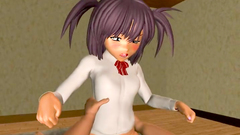 Fabulous hottie with tight pussy is fucking with a mature dude