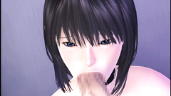 Busty 3d girl is having her pussy poked really hard