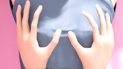 Lustful 3d hottie gets seduced by a horny dude