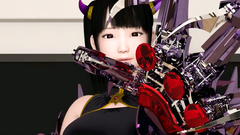 Asian cutie with hot stockings in 3d porn gets fucked in a rough way