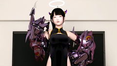 Asian cutie with hot stockings in 3d porn gets fucked in a rough way