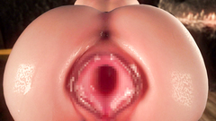 Look at this asshole and stretched vagina this hottie was pounded hard