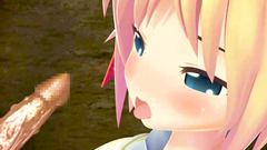 Green monster fucks young blondy in all holes