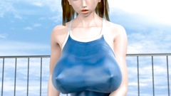 The secret bathing School - Horny chick with big ass enjoys vaginal sex