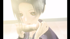 Hot 3d hentai babe with big tits gives a great blowjob