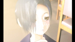 School girl loves to get drilled in the classroom