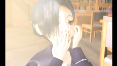 School girl loves to get drilled in the classroom