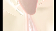 Hot drilled on the school desk in a hot 3d hentai movie