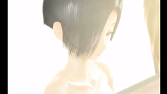 Hottie poked hard in the library - enjoy hot 3d hentai