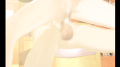 Hottie poked hard in the library - enjoy hot 3d hentai