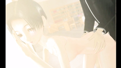 Sex with a busty 3d babe in hot hentai movie