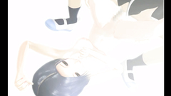 Amazing brunette is having her young pussy banged