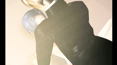 Cute 3d hentai hottie with big boobs bounces on a cock