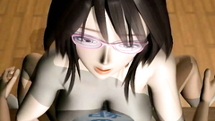 Sex with this amazing busty 3d brunette looks so hot!