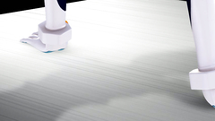 Horny robotics pokes holes of an amazing 3d beauty