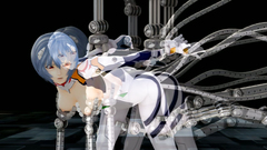 Horny robotics pokes holes of an amazing 3d beauty