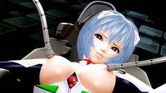 Horny robotics pokes holes of an amazing 3d beauty