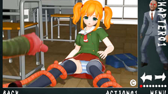 Strange creature with long tongue bangs hot hentai redhead