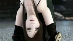 Stunning 3d girl in hot DP action in 3d porn