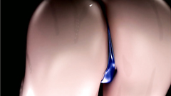 Gorgeous babe with amazing oiled body shows off her pussy and boobs