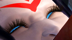 Gigantic creature fucks 3d hottie in the street