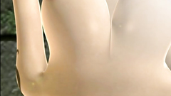 Gigant creature fucks young skinny redhead in her asshole