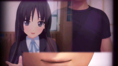 Titjob by a horny 3d beauty who enjoys deep fucking of her young cunt