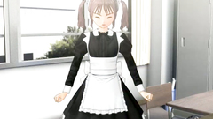 Kinky maid a fucking with a hot boyfriend who pounds her tight cunt