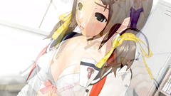 Shaved cunt played with and perky tits groped in hot 3d porn with sexy school girl