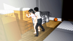 Busty hentai beauty stuffed by a horny young classmate