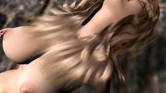 Position 69 with a fabulous blonde 3d babe who enjoys fornacation with her man