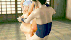 Futanari 3d porn with amazing beauty tied up and banged by horny females