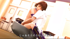 Gorgeous 3d babe gets horny with her young boyfriend