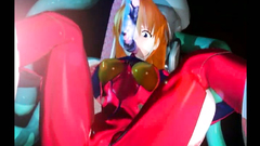 Amazing hentai girl is fucking in different positions with horny tentacles