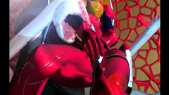 Amazing hentai girl is fucking in different positions with horny tentacles