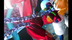 Amazing hentai girl is fucking in different positions with horny tentacles